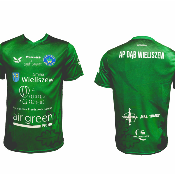 Nowa Koszulka meczowa AP Dąb Wieliszew zielona