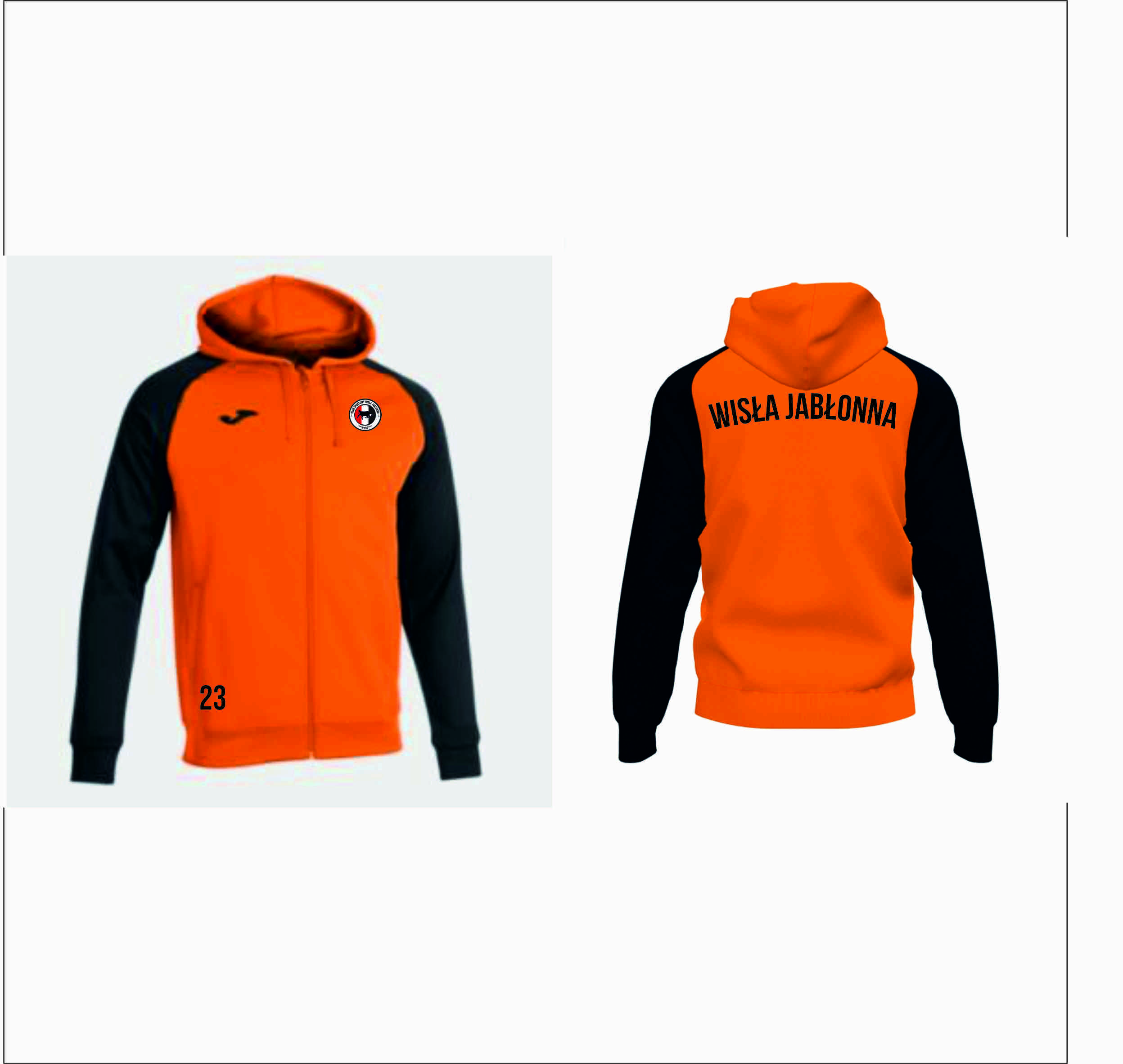 Bluza z kapturem Academy IV JOMA